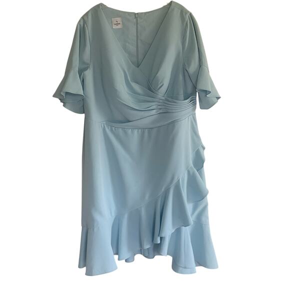 LanTing Bride Dresses & Skirts - LanTing Brides Blue Short Formal Mother of the Bride Dress XL New with tags
